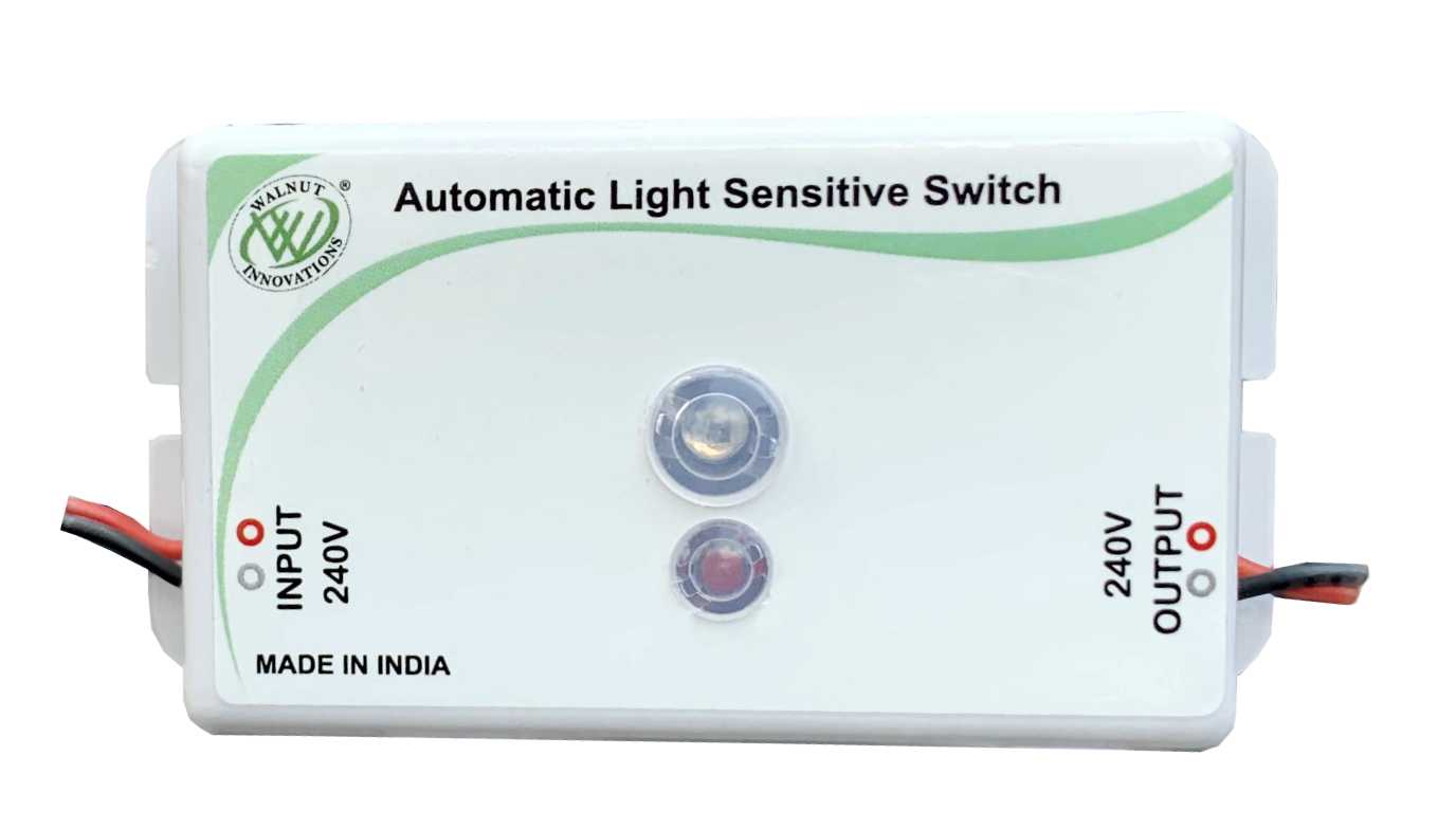 thumbnail interactive-video image 1 of 12V 10A Light Sensor Auto Control Switch – Street Light Day Off Night On, DC/AC 1 of 4